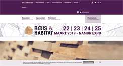 Desktop Screenshot of bois-habitat.be